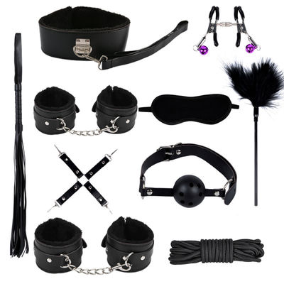 BDSM erotico giapponese Set Bondage Kit di ritenuta Bondage Costume Manette Clamps Nipple