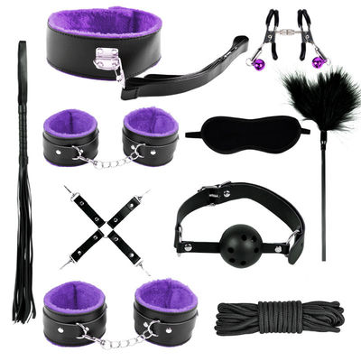 BDSM erotico giapponese Set Bondage Kit di ritenuta Bondage Costume Manette Clamps Nipple
