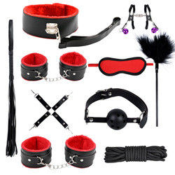 BDSM erotico giapponese Set Bondage Kit di ritenuta Bondage Costume Manette Clamps Nipple