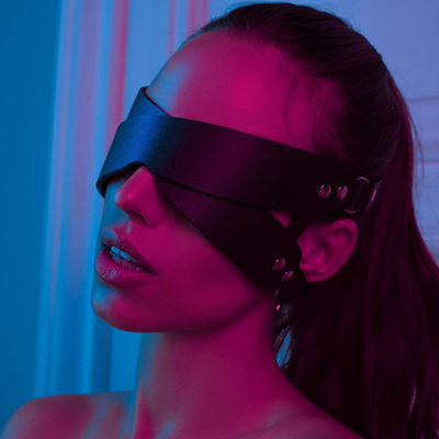 BDSM in silicone ABS Set Bondage Maschera per gli occhi Coppia Sex Toy