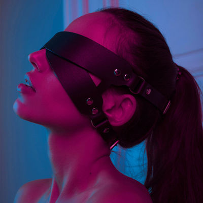 BDSM in silicone ABS Set Bondage Maschera per gli occhi Coppia Sex Toy