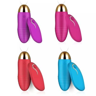 Gioco vaginale impermeabile palle vibratore a distanza uova da saltare giocattoli sessuali rosa