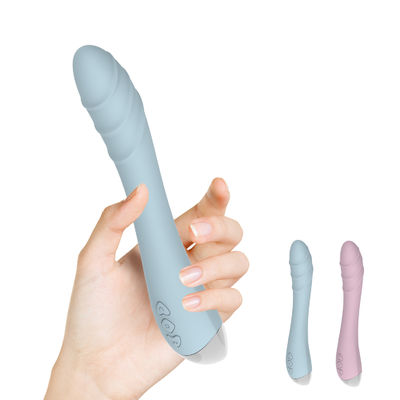 Vibratori G Spot liquidi Dildo di silicone Adult Sex Toy Clit Pussy 20,5cm
