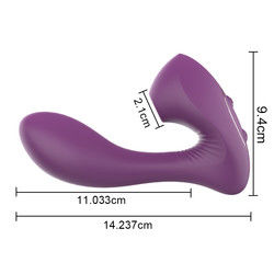 Clitoride succhiante Vibratori sessuali femminili Vibratore a controllo remoto giocattolo 300g