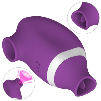 122g Vibratori sessuali femminili a distanza giocattolo Vibratore per succhiare il clitoride 8.5 x 4 cm