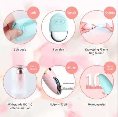 Vibratore per uova a distanza per sesso 10 velocità di controllo palle Vibratore wireless per donne