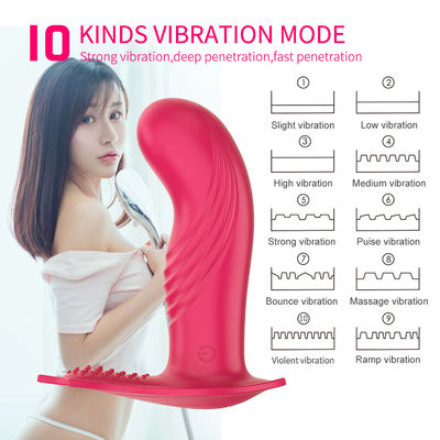 Vibratore per sesso a distanza femminile senza fili giocattolo sessuale panty vibratore 15cm