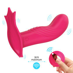 Vibratore per sesso a distanza femminile senza fili giocattolo sessuale panty vibratore 15cm