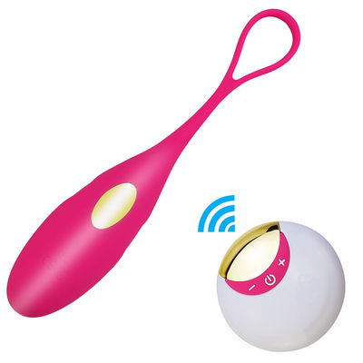 Masturbazione a controllo remoto senza fili Dildo G Spot Silicone Vibratore Uovo