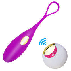 Masturbazione a controllo remoto senza fili Dildo G Spot Silicone Vibratore Uovo