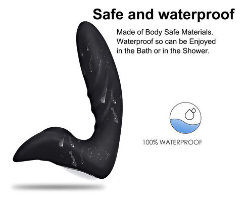 Masturbatore maschile elettrico rotante giocattolo silicone massaggio prostatico vibratore porno