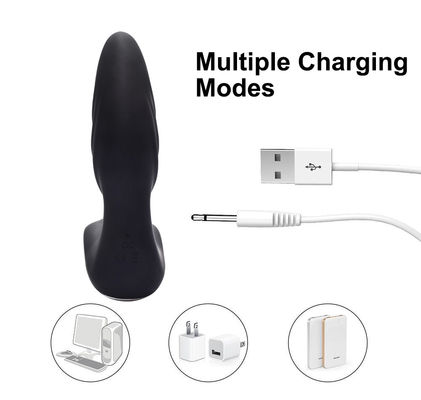 Masturbatore maschile elettrico rotante giocattolo silicone massaggio prostatico vibratore porno