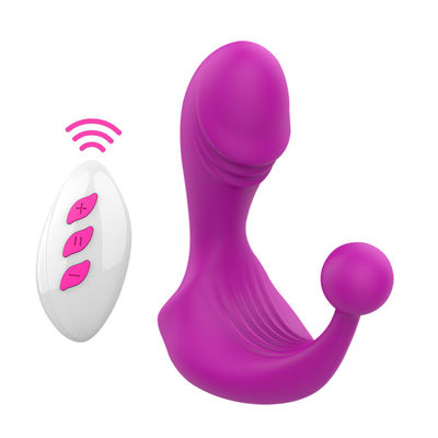 400g 15X9X9cm Vibratore wireless Sex Toy G Spot Dildo Massatore prostatico impermeabile Stimulatore