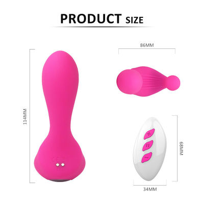 400g 15X9X9cm Vibratore wireless Sex Toy G Spot Dildo Massatore prostatico impermeabile Stimulatore