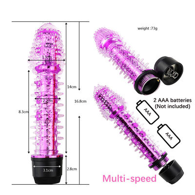 91 x 18 mm 50 g Vibratori sessuali femminili Vibratore da succhiare giocattolo Mini stimolante del clitoride proiettile