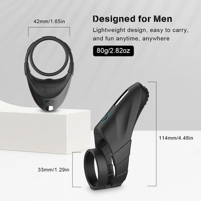 Anello del pene ricaricabile maschio masturbatore giocattolo masturbatore anale giocattolo anello del cazzo 200g
