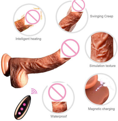 520g Succion Cup Remote Sex Vibrator Sex Toy Dildos per donne che si masturbano