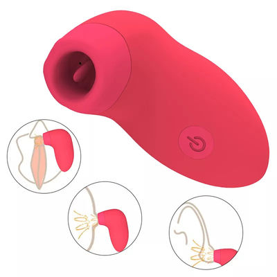 Donna Vibratore del Punto G Adult Toy Lingua che lecca il clitoride Vibratore che succhia