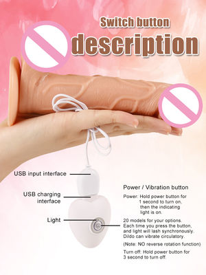 5Vibratore da 3 pollici giocattolo per adulti grande dildo realistico pene in silicone per donne adulte