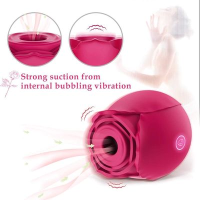 Vagina rossa carina succhia la lingua aspirazione vibratore rosa vibratore giocattolo sessuale