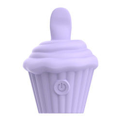 Clitoride succhiare leccare cupcake vibratore giocattolo sessuale per donne gelato vibratore