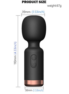 150g Mini Vibrating Massage Wand Multi Color 100% impermeabile