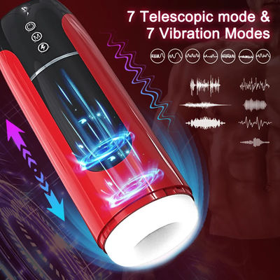 Riscaldamento intelligente maschio automatico Masterbater telescopico rotante maschio tazza di masturbazione