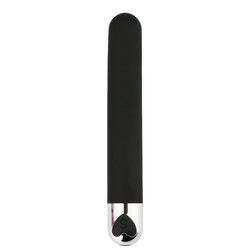 Long Bullet Vibrator Adult Toy Silicone ABS 137 x 21 mm
