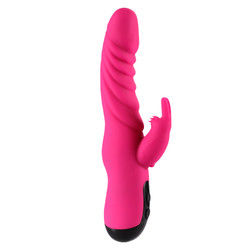 10 Frequenza Vibratore Adult Toy Coniglio in forma ricaricabile G Spot Dildo Lingue Lissing