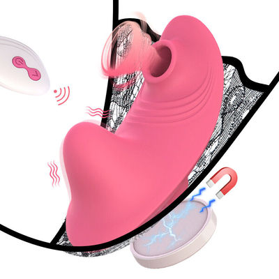 Intimo sexy per adulti Vibratori sessuali Calzature Clitoride succhiacazzi giocattolo per donna 9cm x 4,3cm