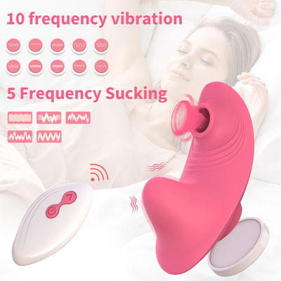 Intimo sexy per adulti Vibratori sessuali Calzature Clitoride succhiacazzi giocattolo per donna 9cm x 4,3cm