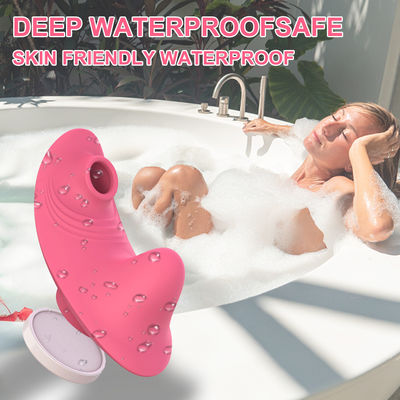 Intimo sexy per adulti Vibratori sessuali Calzature Clitoride succhiacazzi giocattolo per donna 9cm x 4,3cm