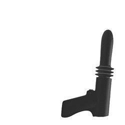 Mini Vibratore a forma di pistola giocattolo sessuale automatico spingendo macchina sessuale clitoride giocattolo sessuale