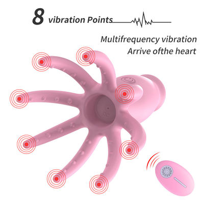 Vibratori per il punto G 8 Vibratore per polpo per le dita Massaggiatore capelluto