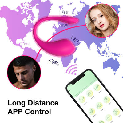 Vibratore wireless per sesso 250g Controllo App Mini Love Jump Vibratore per donne