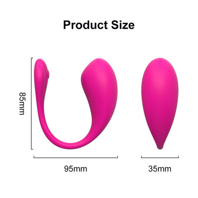 Vibratore wireless per sesso 250g Controllo App Mini Love Jump Vibratore per donne