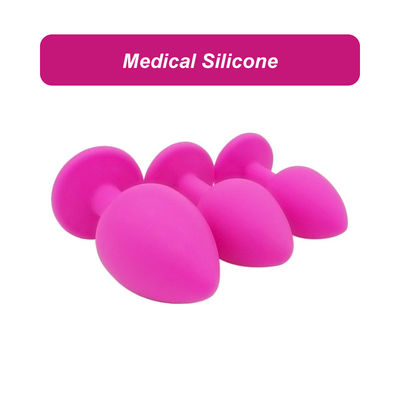 Tapon Beads Pink Male Butt Plug Cola Extremo Ass Lock Butt Plugs Set Immensi Sex Toys Silicio