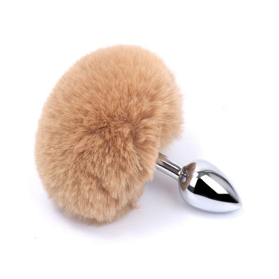 Metal Sex Pushing Butt Plug Steel Toys Cola Fox Tail Anal Plug Set Butt Plug Per Uomini