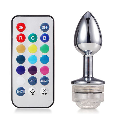 G Spot Cosplay Anal Plug Sex Toys Glow Tail Remote Control Lumineux Gioielli Butt Plug
