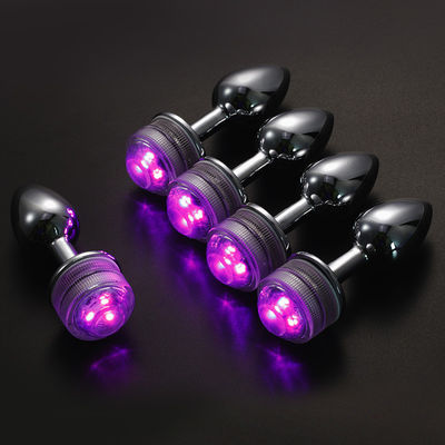 G Spot Cosplay Anal Plug Sex Toys Glow Tail Remote Control Lumineux Gioielli Butt Plug