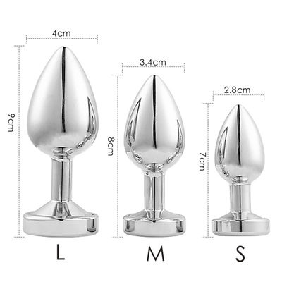 Sexy Wearable Mens Masturbazione Butt Toy Plug Light Up Led Flashing Light