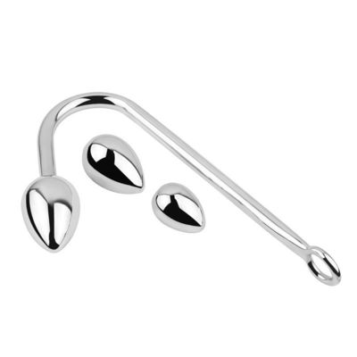 Cage Anal Plug Sex Toys Acciaio Inossidabile Anal Toy Per Uomini Ganci Cock Set Con Palla Regolabile