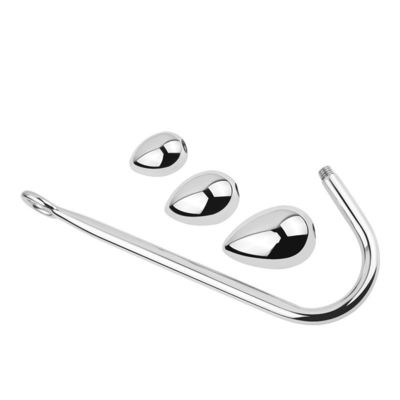 Cage Anal Plug Sex Toys Acciaio Inossidabile Anal Toy Per Uomini Ganci Cock Set Con Palla Regolabile