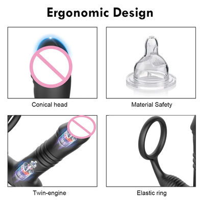 250g Vibrating Anal Plug Sex Toys Massaggio della prostata Ritardo dell'eiaculazione App Remote Control
