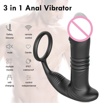 250g Vibrating Anal Plug Sex Toys Massaggio della prostata Ritardo dell'eiaculazione App Remote Control