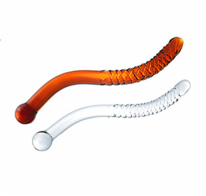 Prodotto artificiale di alta qualità, a mano, con un colpo anal, un penis a forma di cristallo, un dildo in vetro per la vagina.