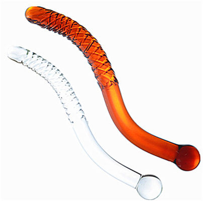 Prodotto artificiale di alta qualità, a mano, con un colpo anal, un penis a forma di cristallo, un dildo in vetro per la vagina.