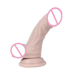 Dildo in silicone di plastica realistica grande e morbido di 15 pollici