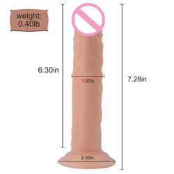 100% impermeabile 7.28 in Grande Realista Morbido Dildo Realista Sentimento Guarda CE