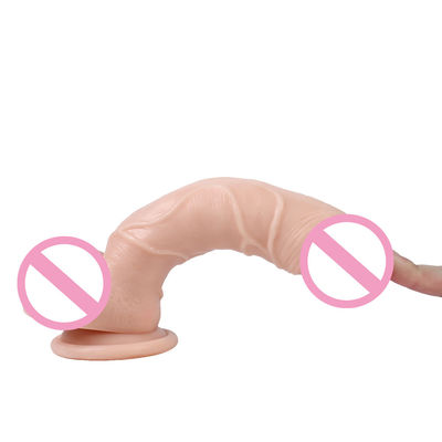 Pvc pene maschile realistico dildo liquido silicone dildo impermeabile CE